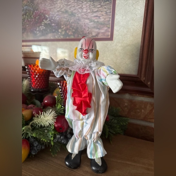 ❤️ Rare Vintage 1985 Porcelain Dynasty Clown Bozo The Clown - Picture 5 of 8
